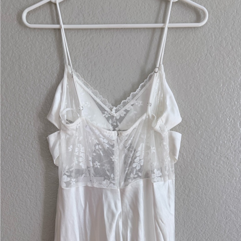 Selfie Leslie Impressions Lace Bodice Maxi Dress White - Picture 6 of 8